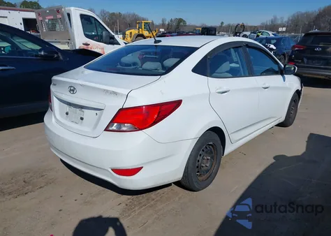 2017 Hyundai Accent Se z USA, uszkodzony, nr VIN KMHCT4AE3HU246272